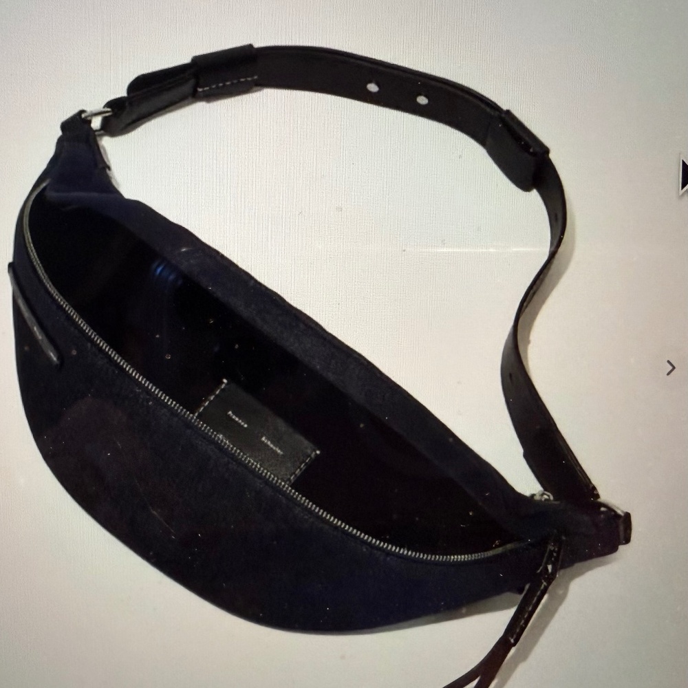 Proenza Schouler White Label Stanton Denim Belt Bag
